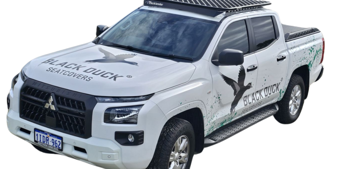 Mitsubishi Triton Seat Covers Black Duck® Seat Covers