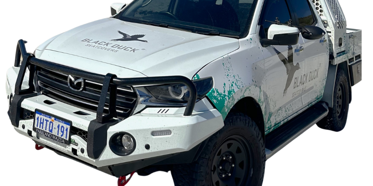 Mazda BT50 Seat Covers Black Duck® SeatCovers