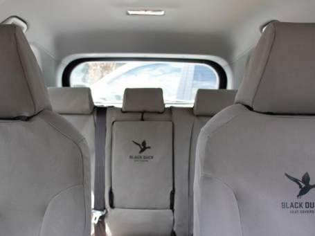 Canvas seat covers Black Duck