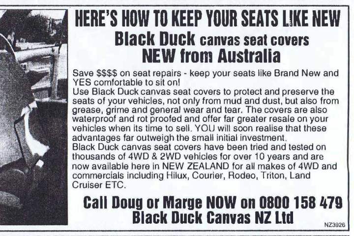 Black Duck New Zealand Ad
