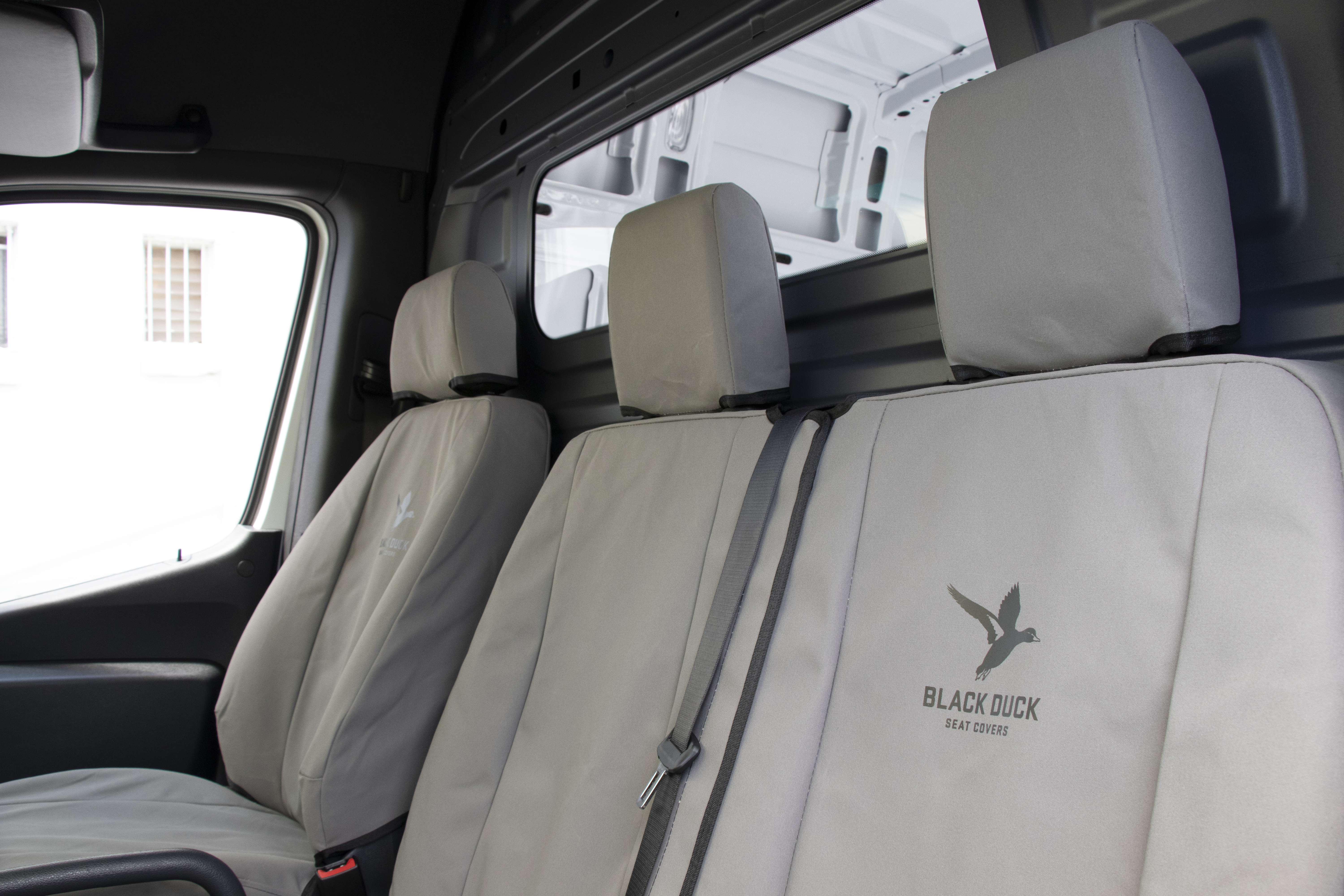 Toyota Hiace seat covers canvas fitted front seats