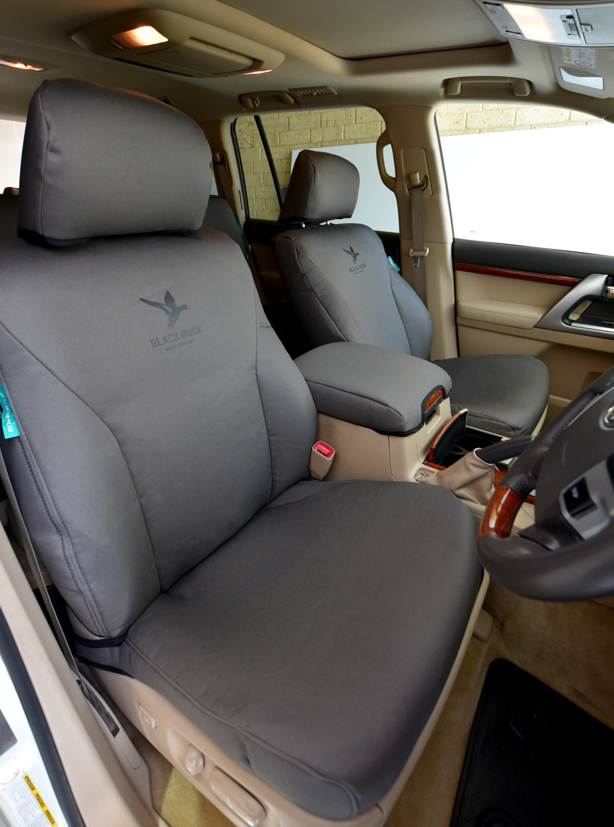 Black Duck SeatCovers - Denim Grey