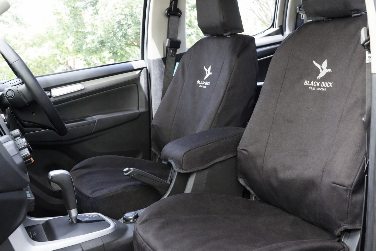 Holden Colorado seat covers canvas fitted front seats