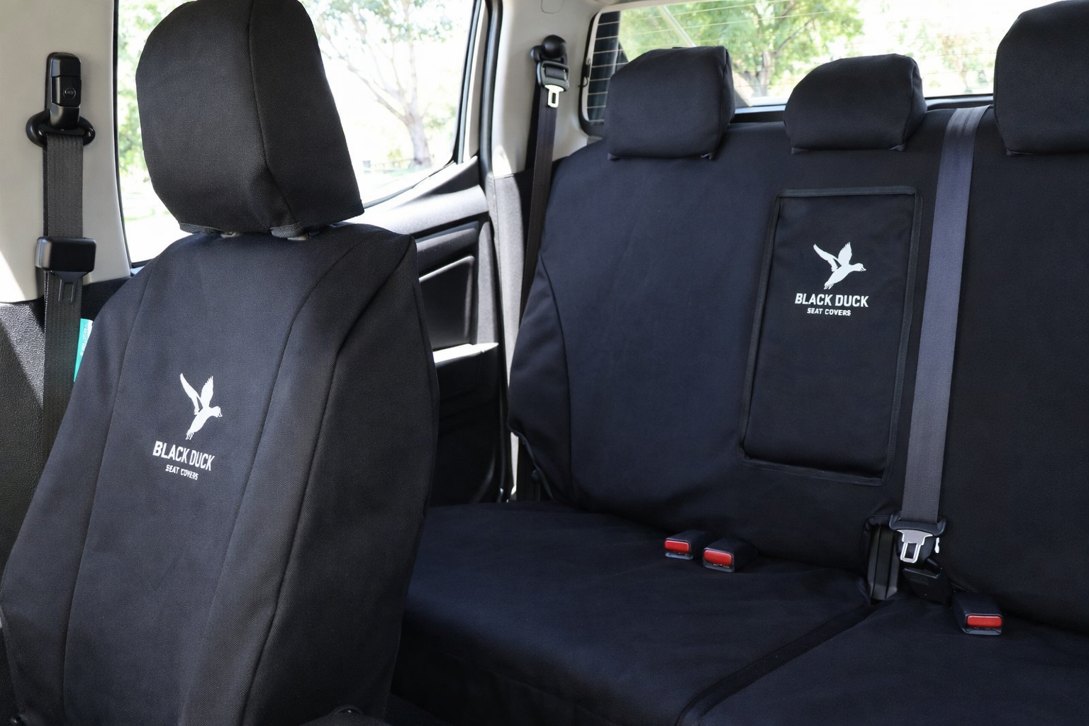 canvas seat covers fitted rear seats interior